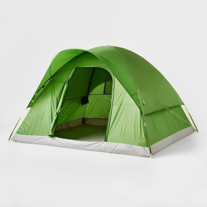 slide 1 of 5, 6 Person Dome Family Tent Green - Embark™, 1 ct