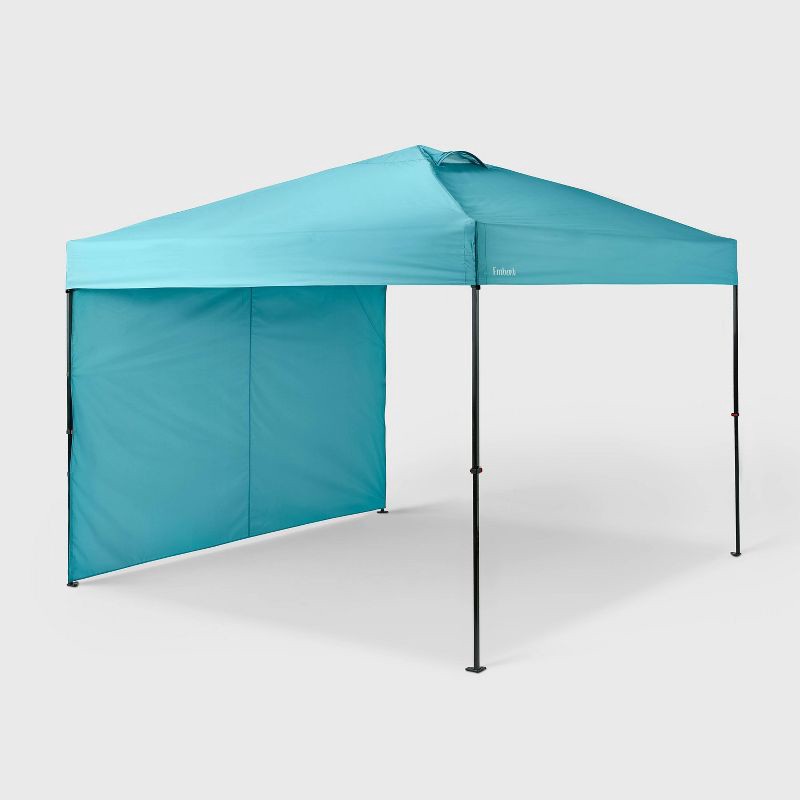 slide 1 of 5, 10x10 Steel Weekender Canopy with Wind Vent and Shade Wall - Embark™, 1 ct