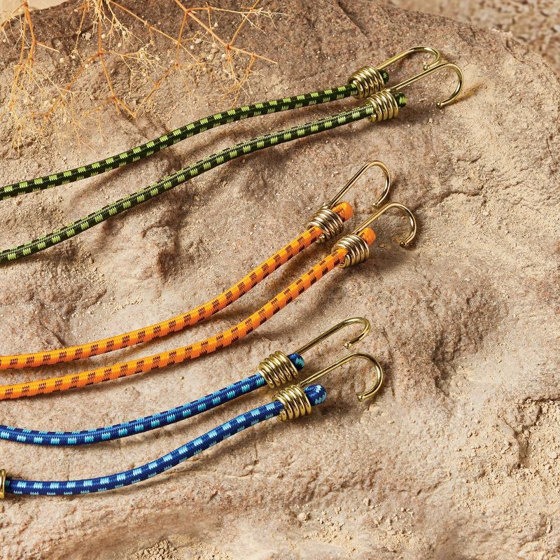 slide 2 of 4, 6pk Bungee Cord Cargo Tie Down - Embark™️, 6 ct