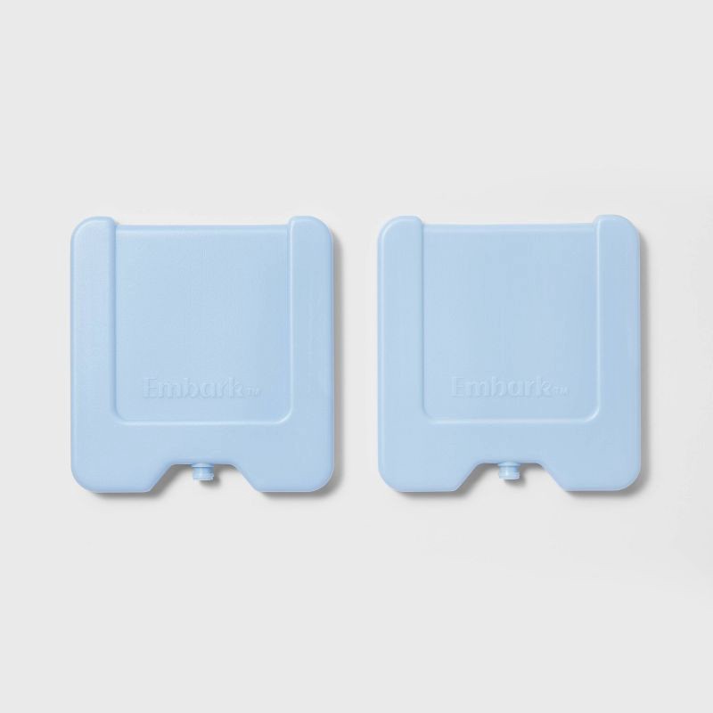 slide 1 of 3, Ice Block 2pk Refreezable Ice Pack - Embark™️, 2 ct