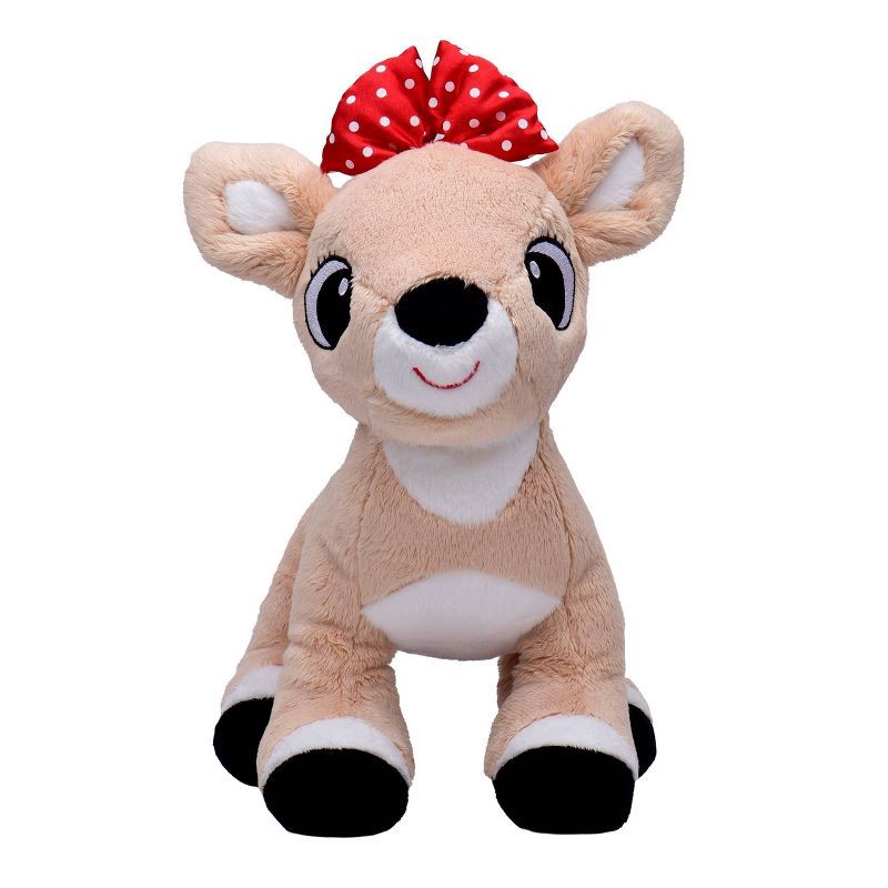 slide 2 of 3, Rudolph the Red-Nosed Reindeer 10" Clarice Musical Press Light up Stuffed Plush Animal Baby Toy - Christmas, 1 ct