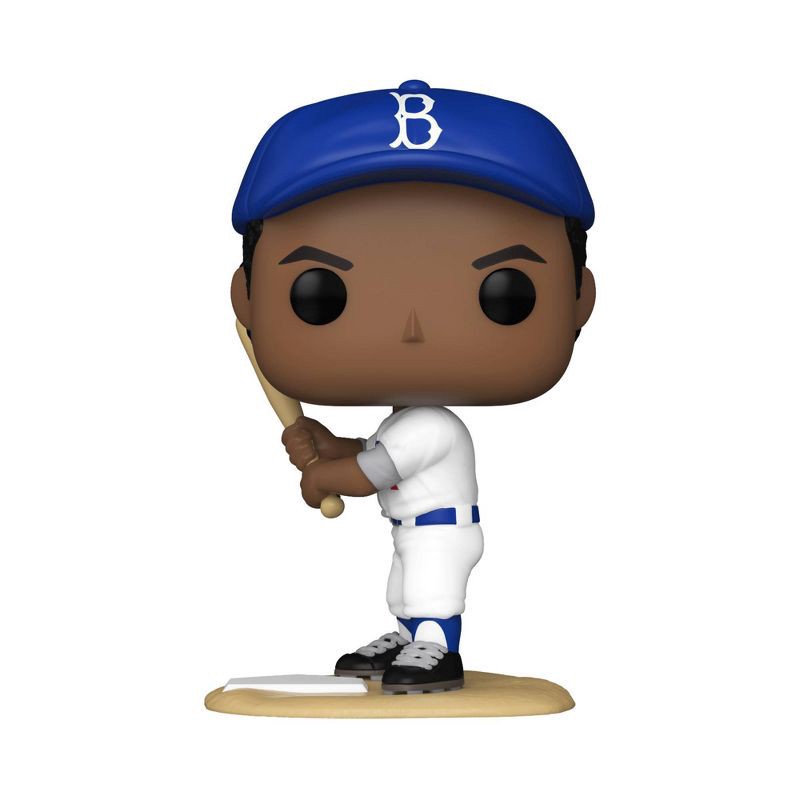 slide 2 of 3, Funko POP! MLB: Los Angeles Dodgers Jackie Robinson Figure, 1 ct