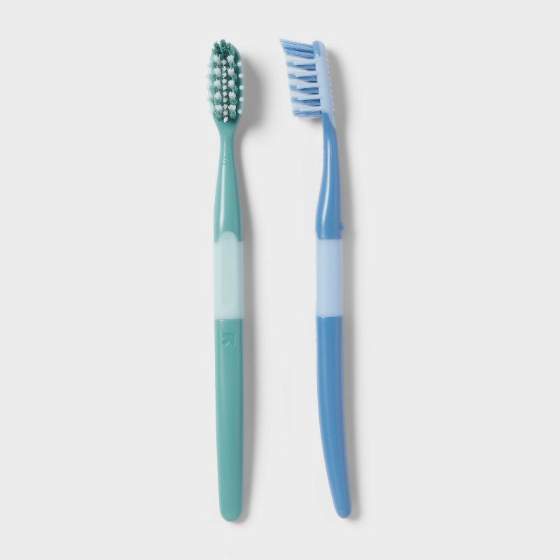 slide 3 of 3, Gum Care Toothbrush - 2ct - up&up™, 2 ct