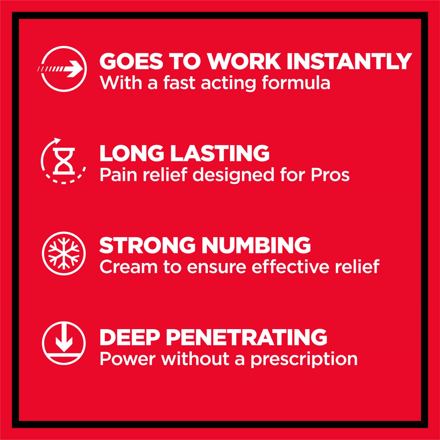 slide 3 of 5, Absorbine Pro Two Max Strength Lidocaine + Phenol Cream Deep Penetrating Pain Relief 3 oz, 3 oz