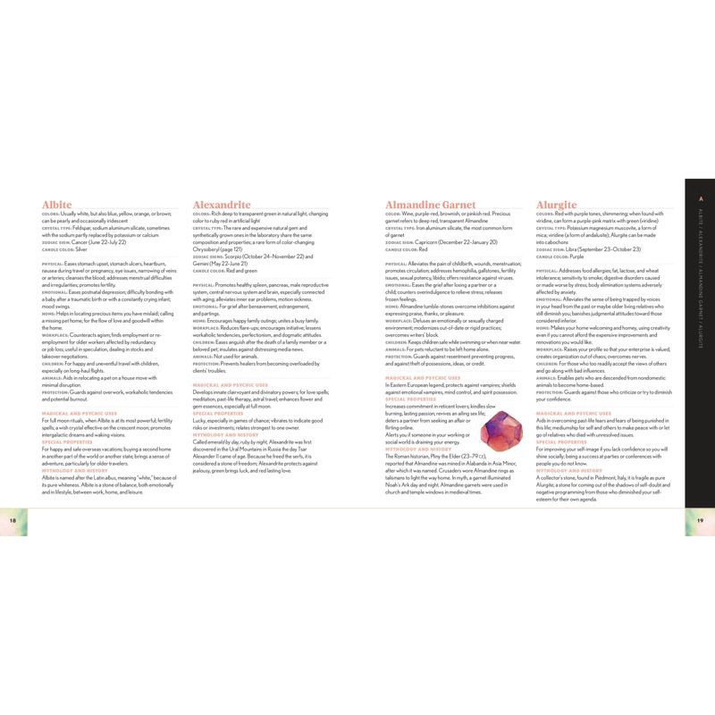 slide 7 of 8, Union Square & Co. 1001 Crystals - by Cassandra Eason (Hardcover), 1 ct