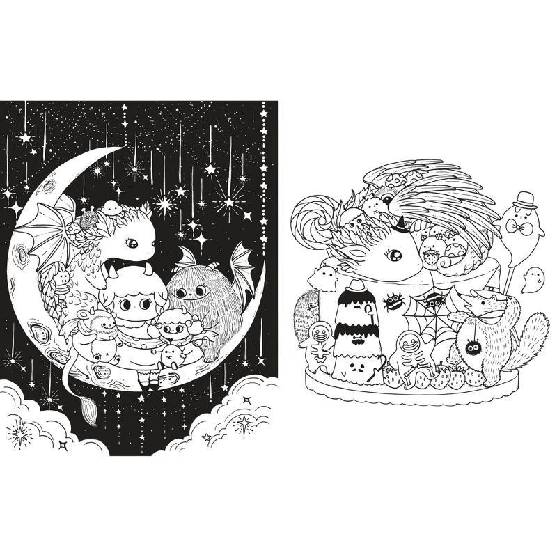 slide 4 of 7, Union Square & Co. A Million Little Monsters - (Million Creatures to Color) by Lulu Mayo (Paperback), 1 ct