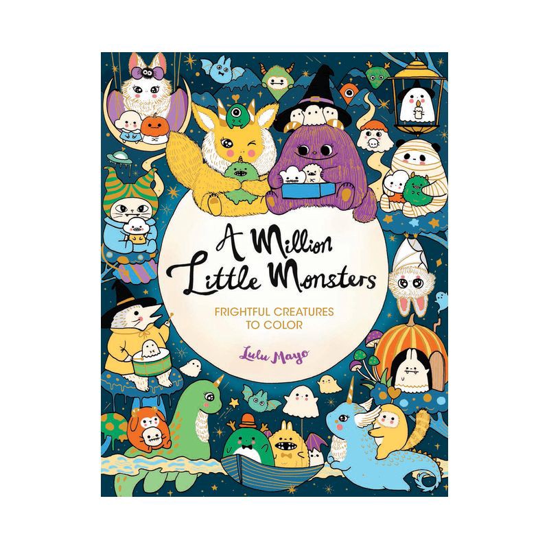 slide 1 of 7, Union Square & Co. A Million Little Monsters - (Million Creatures to Color) by Lulu Mayo (Paperback), 1 ct