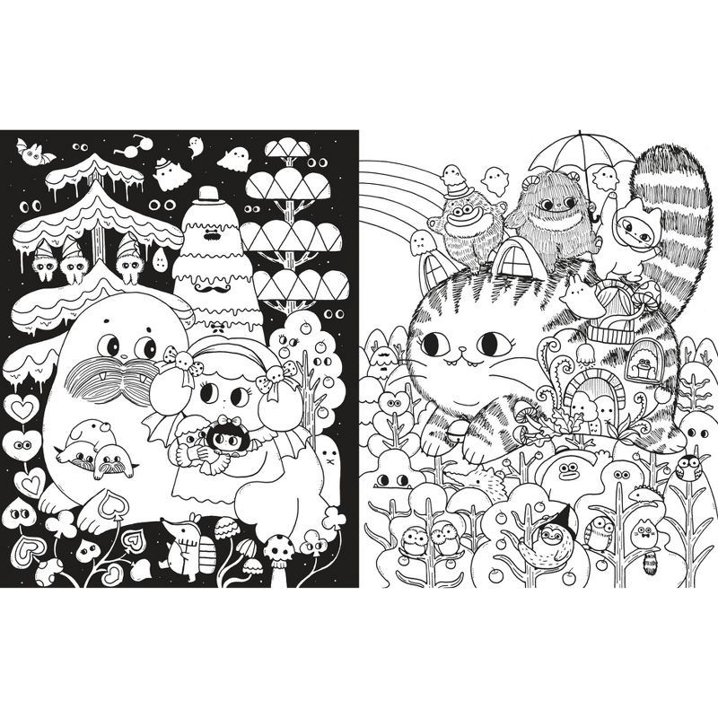 slide 6 of 7, Union Square & Co. A Million Little Monsters - (Million Creatures to Color) by Lulu Mayo (Paperback), 1 ct