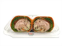 Honey Turkey Swiss Wrap