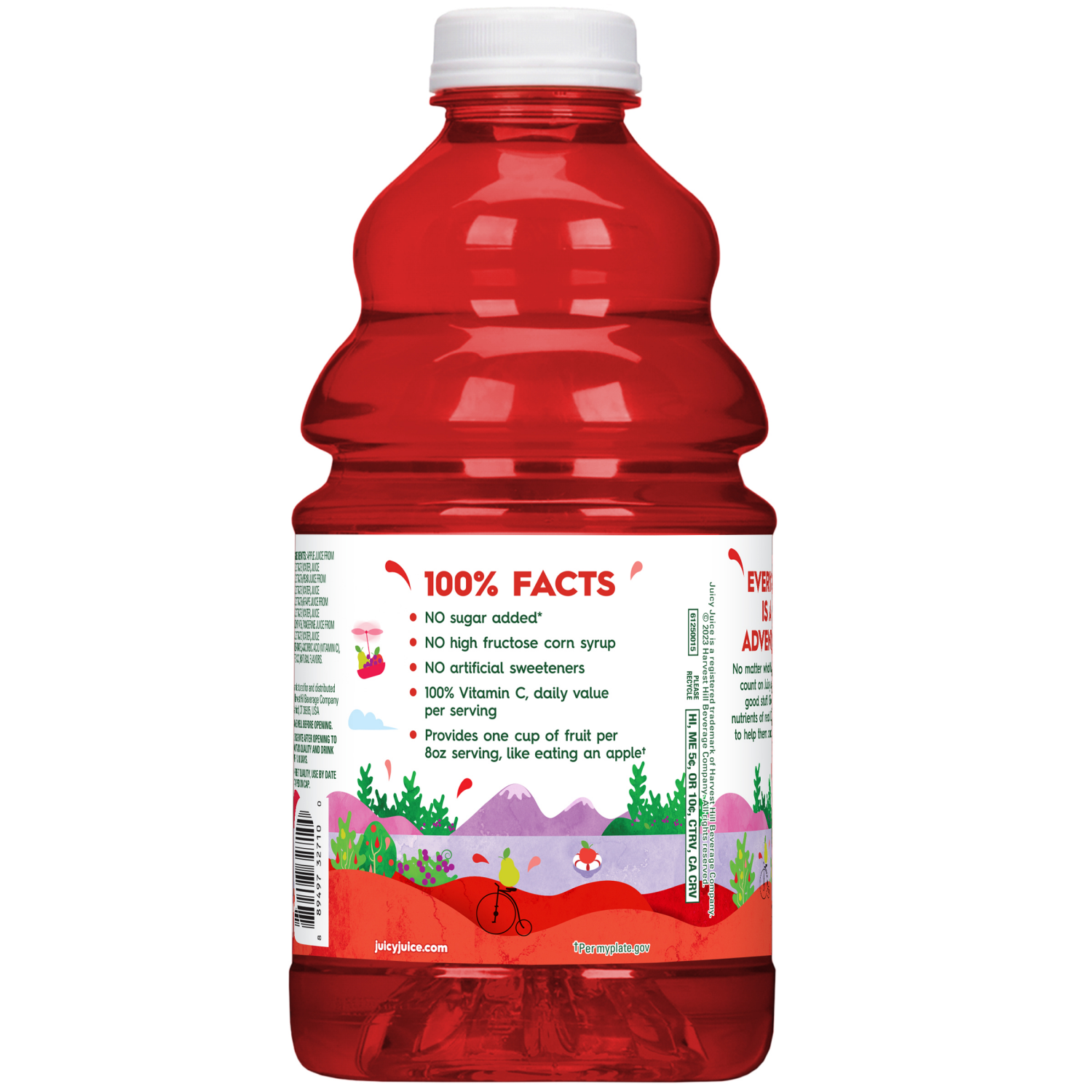 slide 3 of 5, Juicy Juice 100% Juice, Fruit Punch, 48 Fl Oz Bottle, 48 fl oz