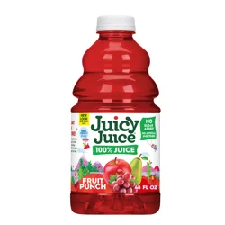 Juicy Juice 100% Juice, Fruit Punch, 48 Fl Oz Bottle