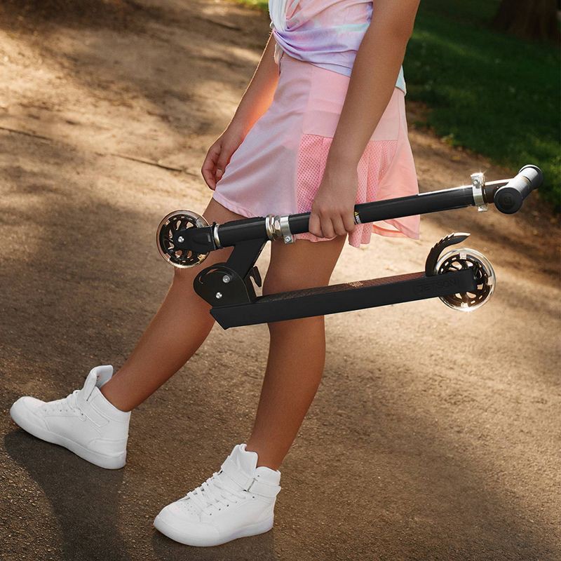 slide 6 of 9, Jetson Jupiter 2.0 Kids' Kick Scooter with LED Lights - Black, 1 ct