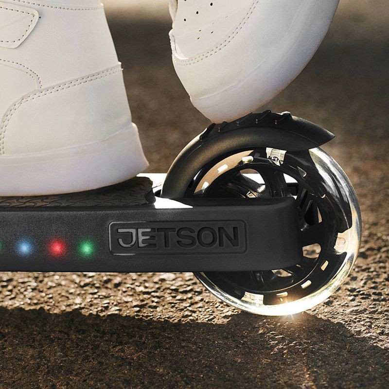 slide 9 of 9, Jetson Jupiter 2.0 Kids' Kick Scooter with LED Lights - Black, 1 ct