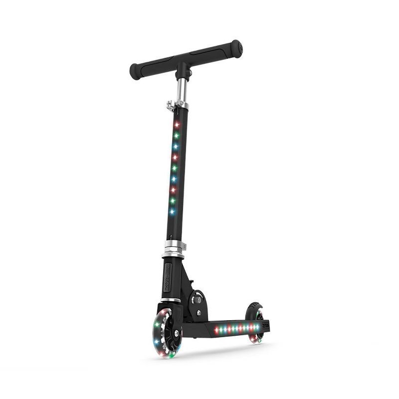 slide 1 of 9, Jetson Jupiter 2.0 Kids' Kick Scooter with LED Lights - Black, 1 ct