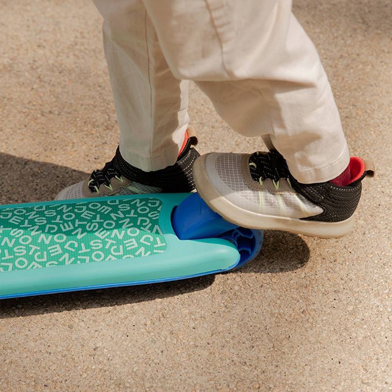 slide 8 of 8, Jetson Gem Learn & Grow Kick 3-Wheel Kick Scooter - Blue/Green: Adjustable Handlebar, LED Lights, 1 ct