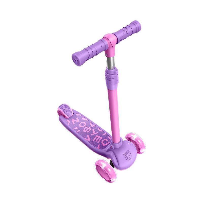 slide 3 of 8, Jetson Gem Learn & Grow Kick 3-Wheel Kick Scooter - Purple/Pink, 1 ct