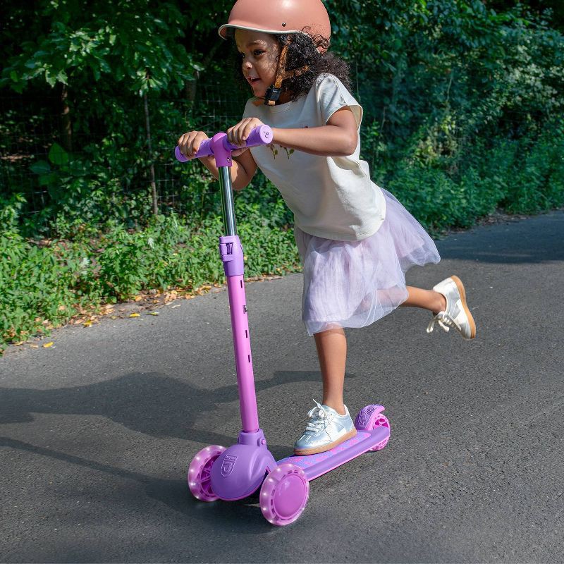 slide 6 of 8, Jetson Gem Learn & Grow Kick 3-Wheel Kick Scooter - Purple/Pink, 1 ct