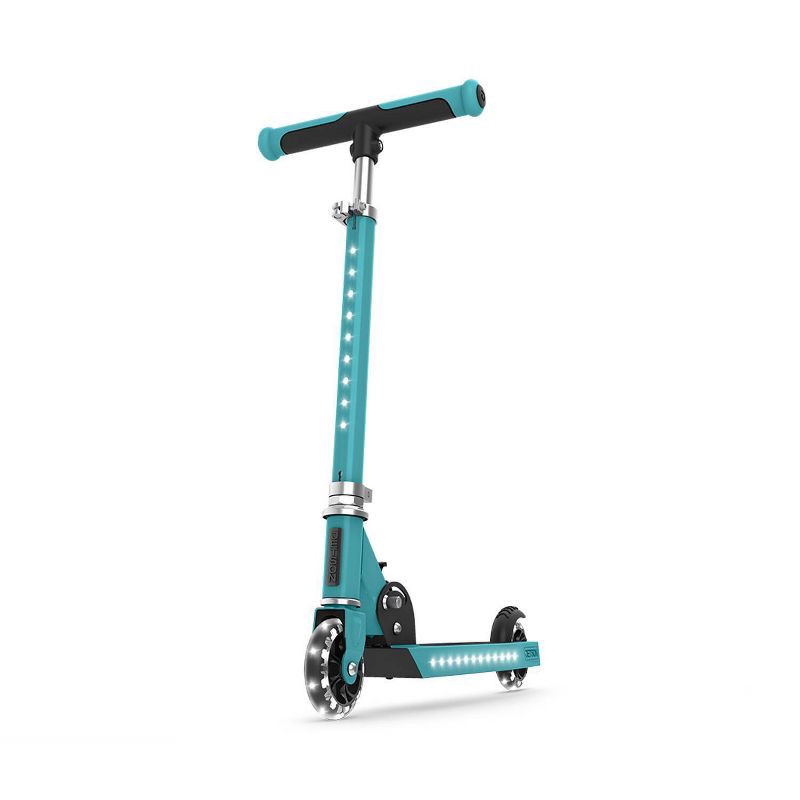 slide 1 of 9, Jetson Jupiter 2.0 Kids' Kick Scooter with LED Lights - Teal: Aluminum Frame, Adjustable Handlebar, 1 ct