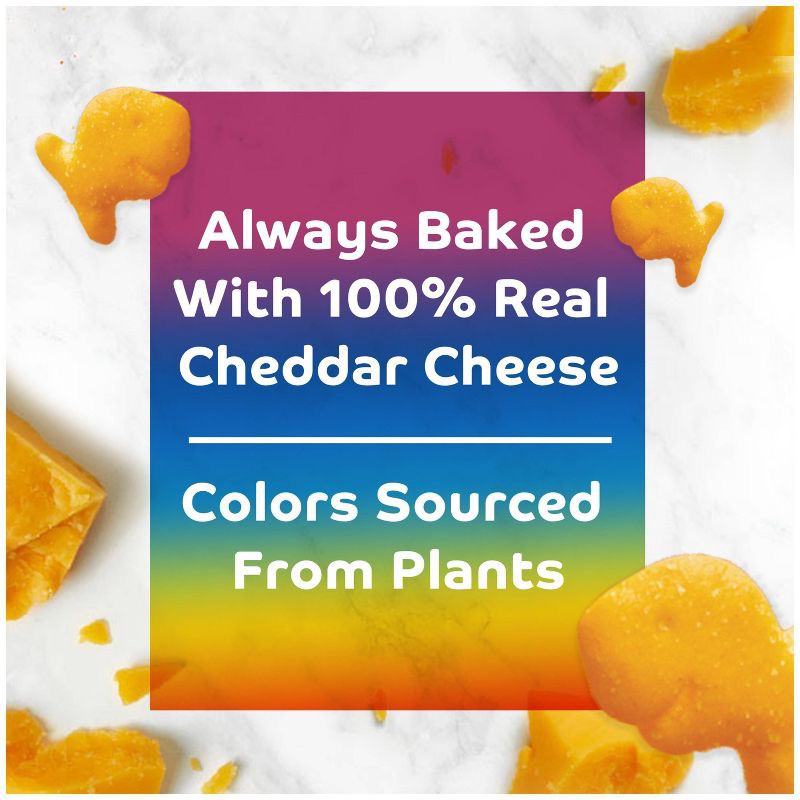 slide 3 of 9, Goldfish Colors Cheddar Cheese Crackers - 27.3oz, 27.3 oz