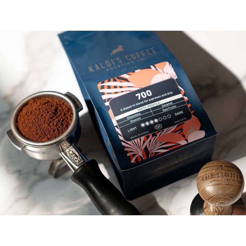 slide 6 of 6, Kaldi's Coffee 700 Whole Bean Espresso Roast Coffee - 12oz, 12 oz