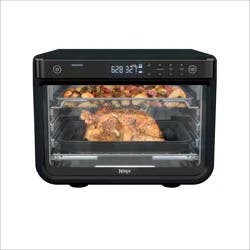 Ninja Foodi 8-in-1 XL Pro Air Fry Oven DT202BK: Toaster Oven, 1800W, Dishwasher-Safe, Black, Includes Wire Rack & Recipes
