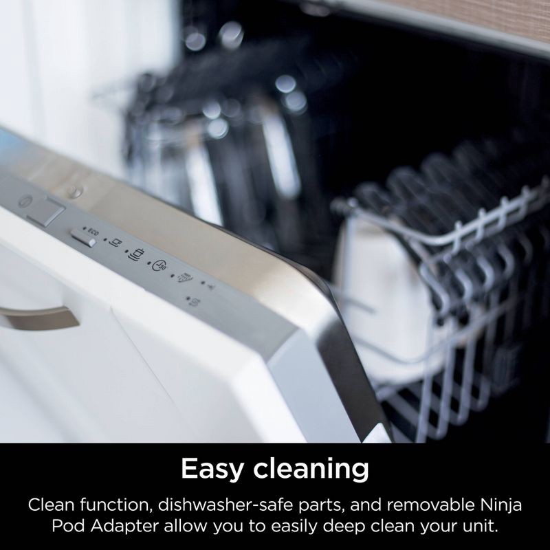 slide 10 of 10, Ninja DualBrew Hot & Iced Coffee Maker -CFP101: 12-Cup, Custom Brew Strength, Removable Reservoir, Glass Carafe, 1 ct