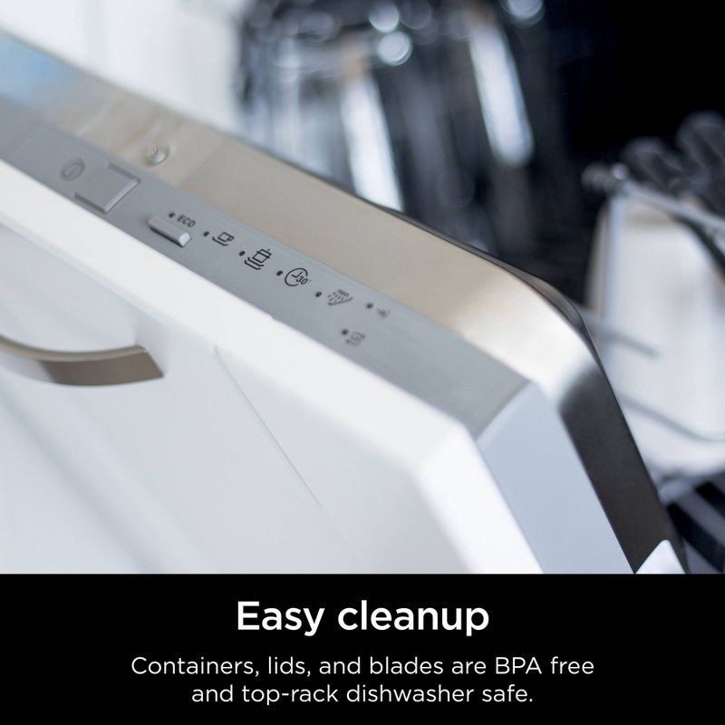 slide 16 of 17, Ninja Detect Power Kitchen System Pro with BlendSense Technology - TB401: 1200W Blender & Food Processor, 72oz Capacity, 72 oz