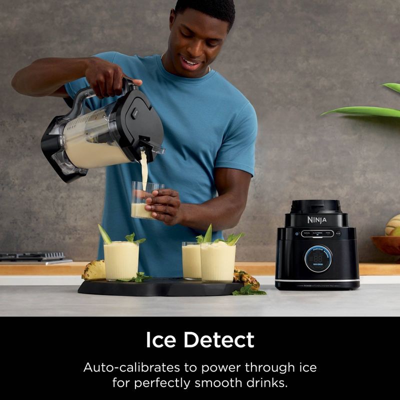 slide 4 of 17, Ninja Detect Power Kitchen System Pro with BlendSense Technology - TB401: 1200W Blender & Food Processor, 72oz Capacity, 72 oz
