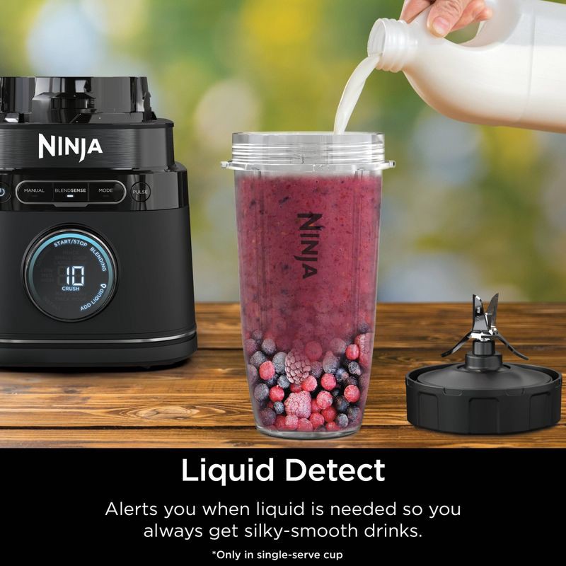 slide 6 of 17, Ninja Detect Power Kitchen System Pro with BlendSense Technology - TB401: 1200W Blender & Food Processor, 72oz Capacity, 72 oz