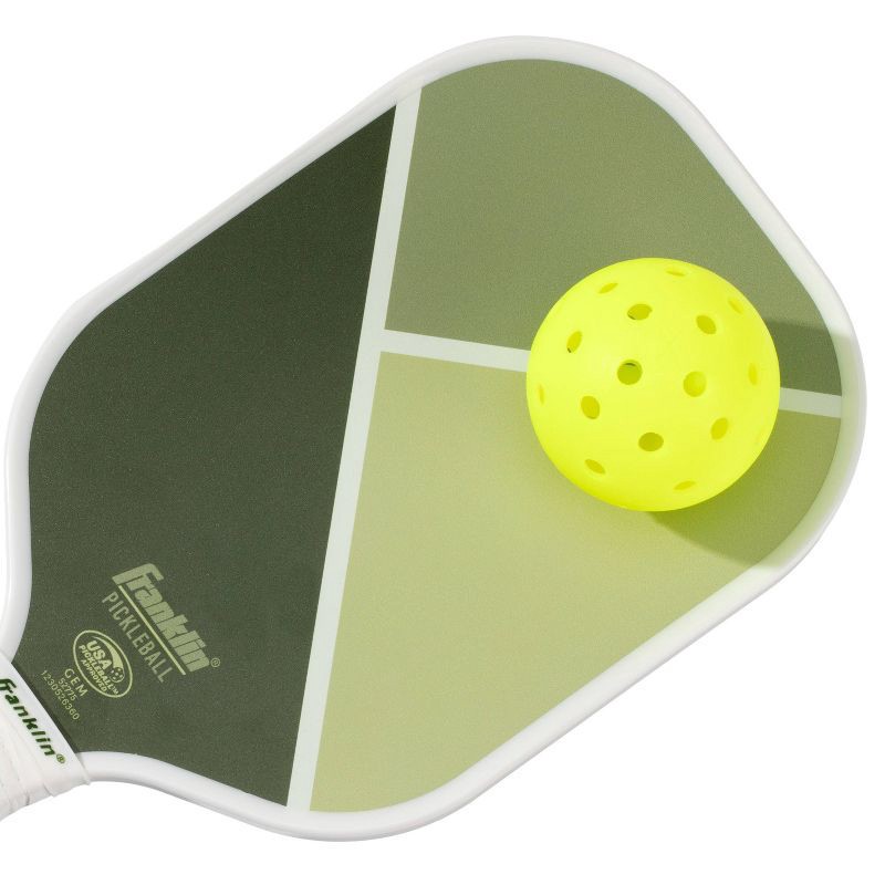 slide 5 of 5, Franklin Sports 2 Player Poly Pro Pickleball Set with Balls - Pink/Green, 1 ct