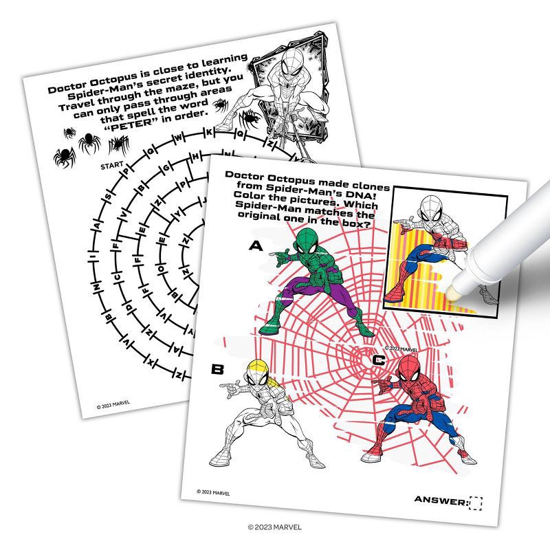 slide 2 of 5, Bendon Spider-Man Halloween Imagine Ink Book, 1 ct