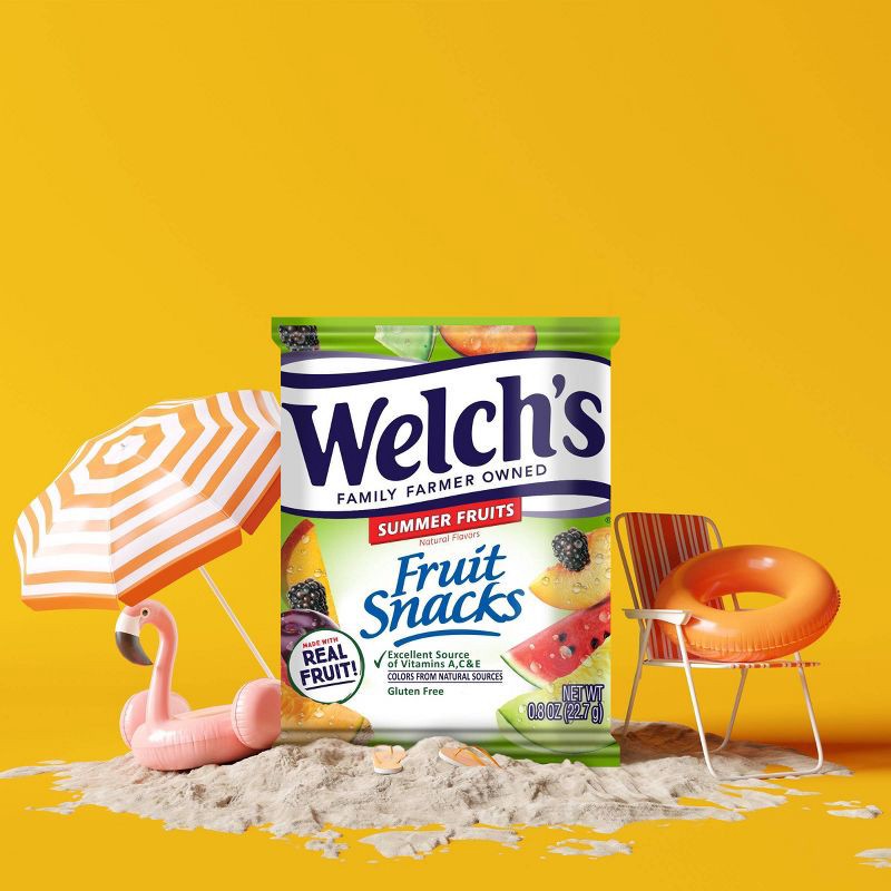 slide 4 of 6, Welch's Welchs Fruit Snacks Summer Fruits - 22ct/17.6oz, 22 ct; 17.6 oz