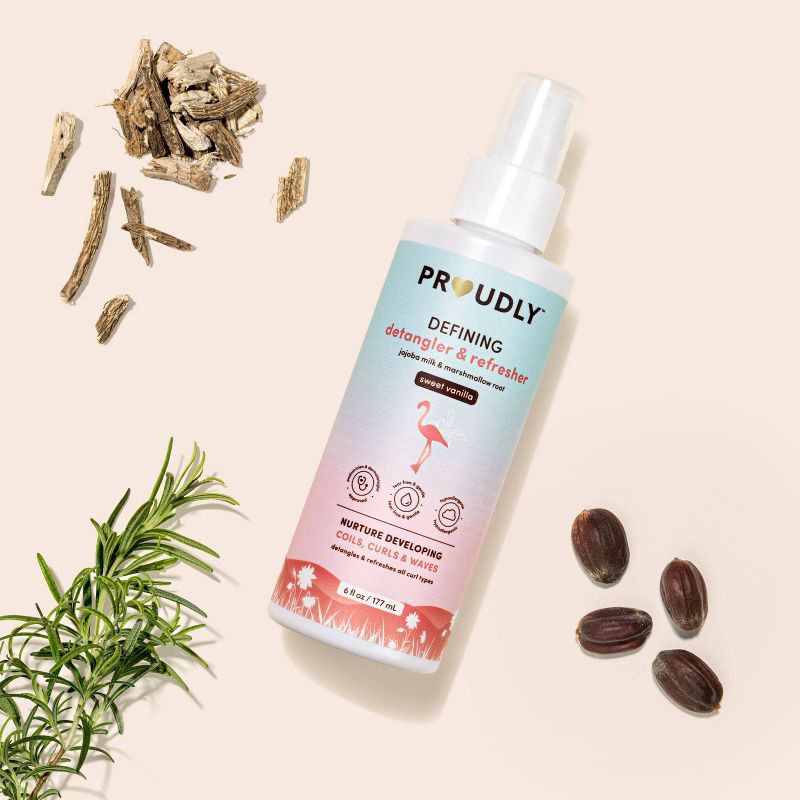 slide 3 of 6, PROUDLY COMPANY Defining Detangler - 6 fl oz, 6 fl oz