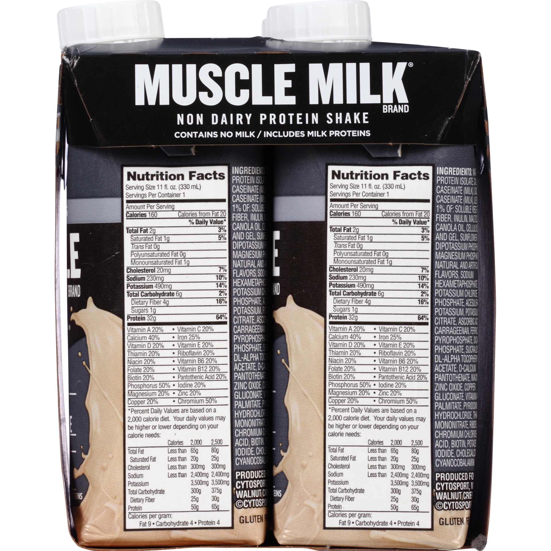 slide 6 of 8, Muscle Milk Protein Shake, 44 oz