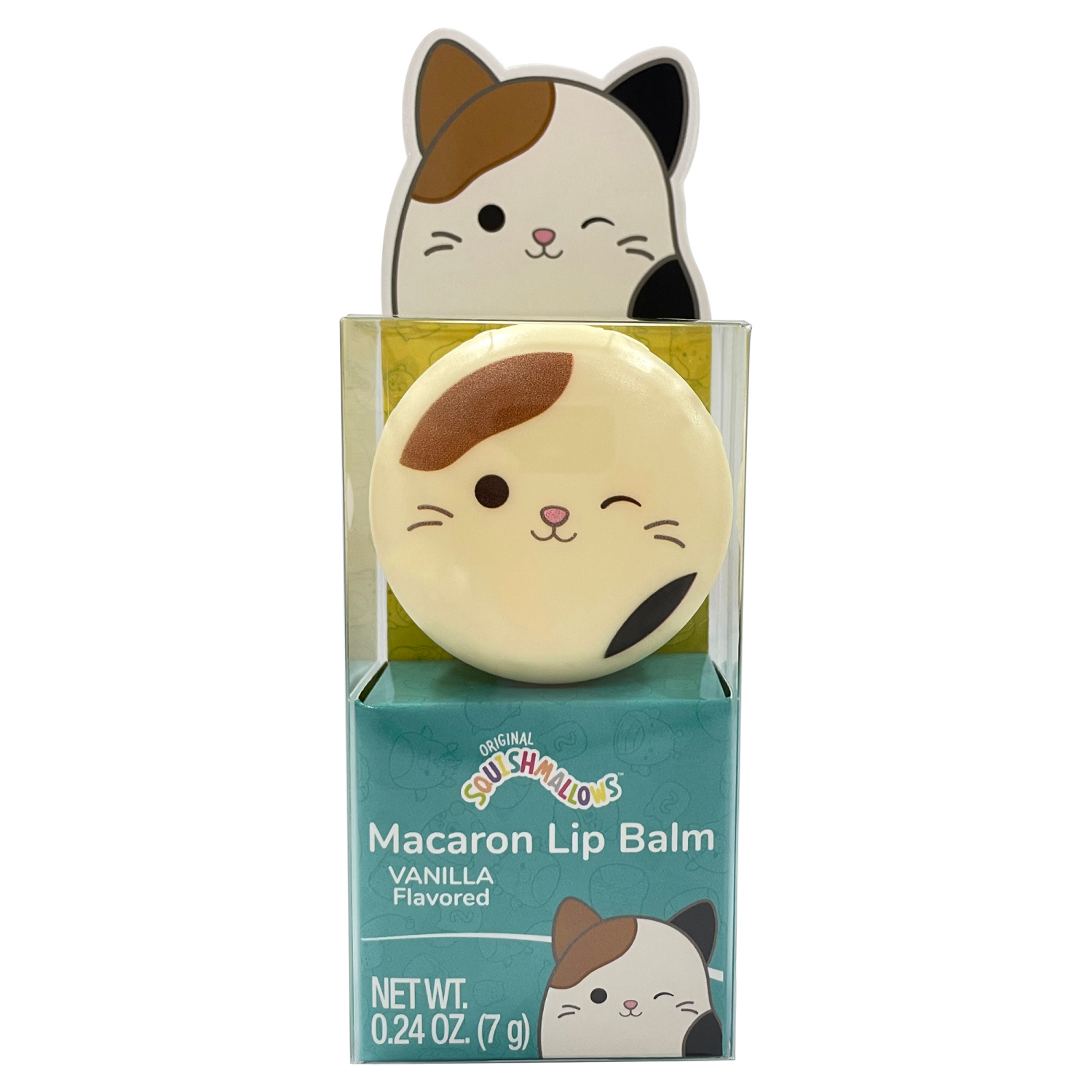 slide 1 of 3, Squishmallow Lip Balm 2024 Holiday, 1 ct
