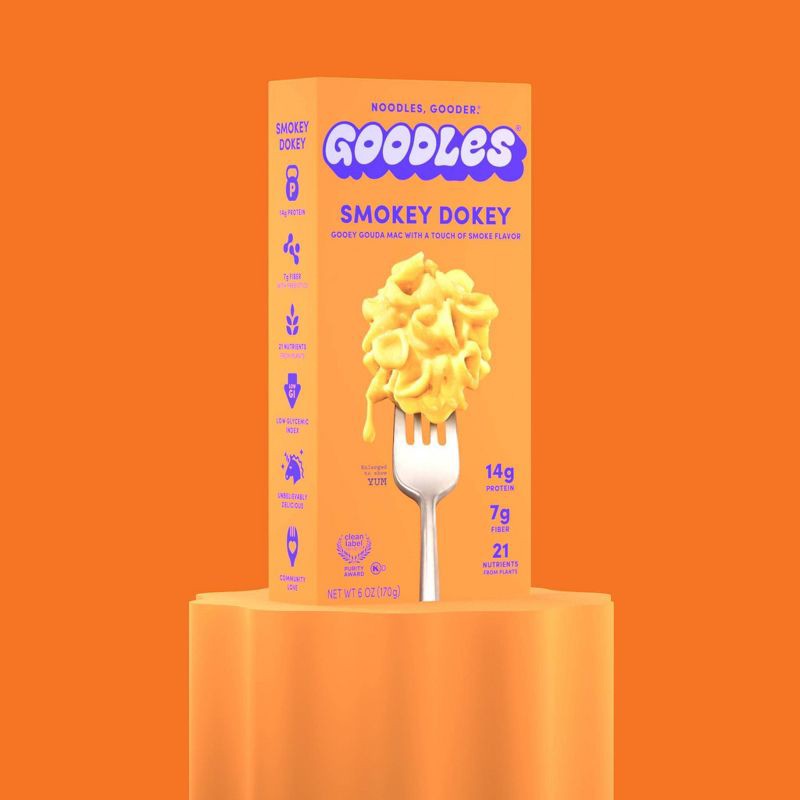slide 3 of 4, Goodles Mac & Cheese Smokey Dokey - 6oz, 6 oz