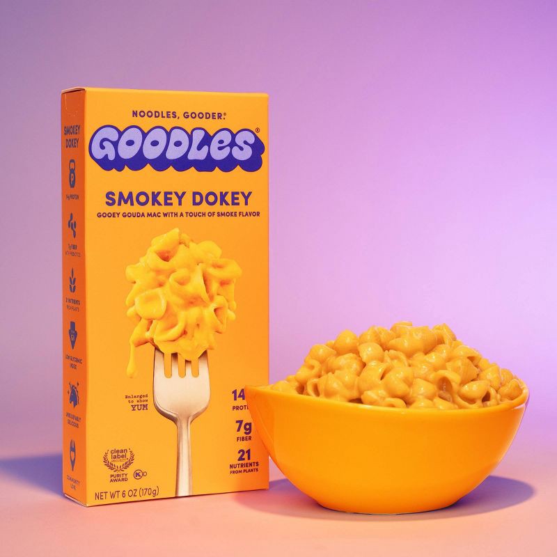 slide 4 of 4, Goodles Mac & Cheese Smokey Dokey - 6oz, 6 oz