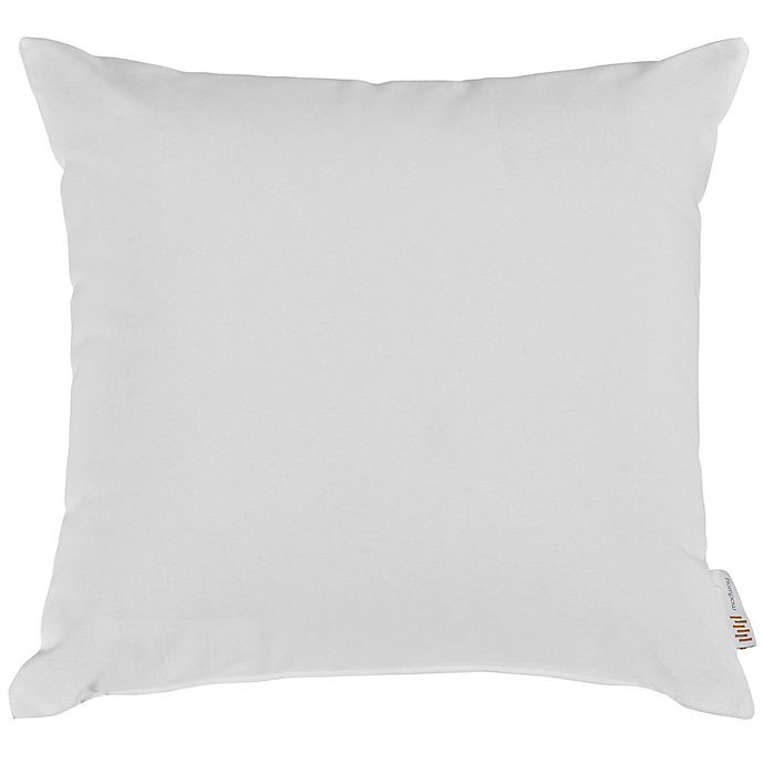 slide 2 of 2, Modway Convene Square Outdoor Patio Pillows - White, 2 ct