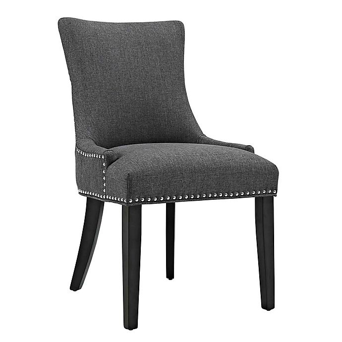 slide 2 of 4, Modway Marquis Upholstered Dining Side Chair - Grey, 1 ct