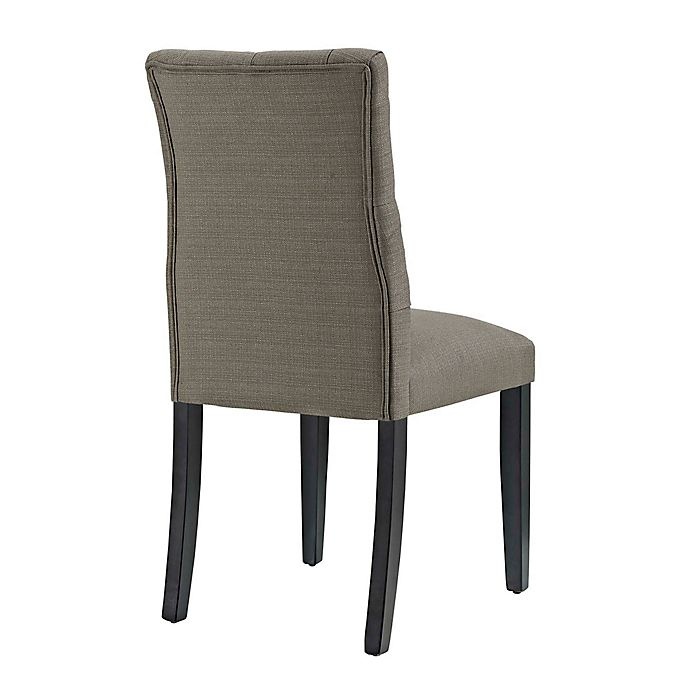 slide 4 of 4, Modway Duchess Upholstered Dining Side Chair - Granite, 1 ct