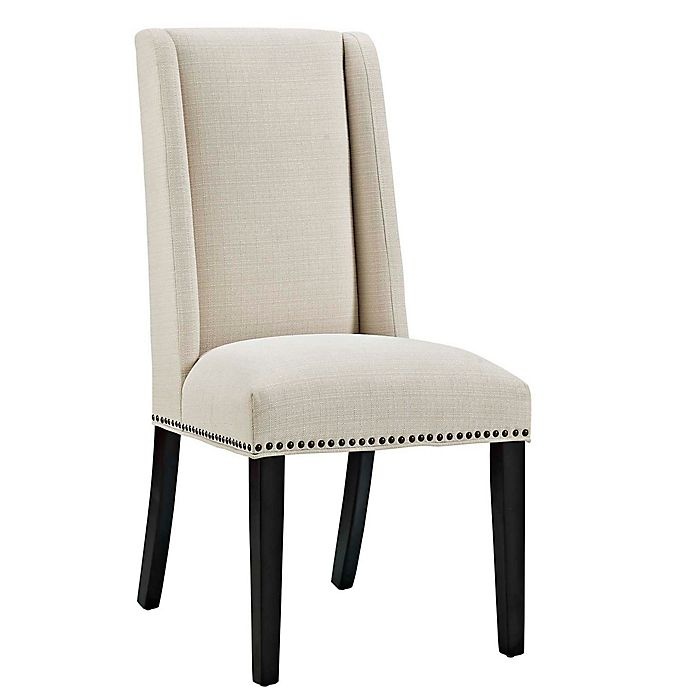 slide 2 of 4, Modway Baron Fabric Dining Side Chair - Beige, 1 ct