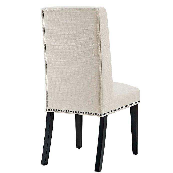 slide 4 of 4, Modway Baron Fabric Dining Side Chair - Beige, 1 ct