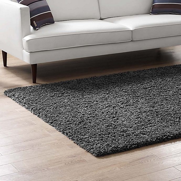 slide 5 of 6, Modway Enyssa Shag Area Rug - Dark Grey, 8 ft x 10 ft