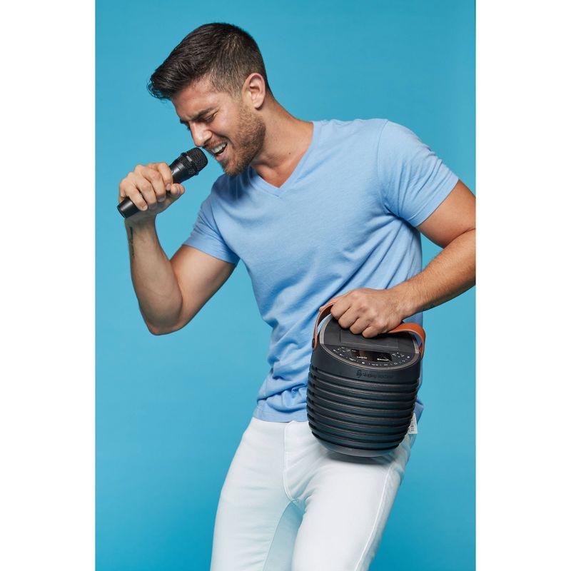 slide 3 of 7, Singing Machine SingCast One Casting Bluetooth Karaoke System with wireless Microphone, 1 ct