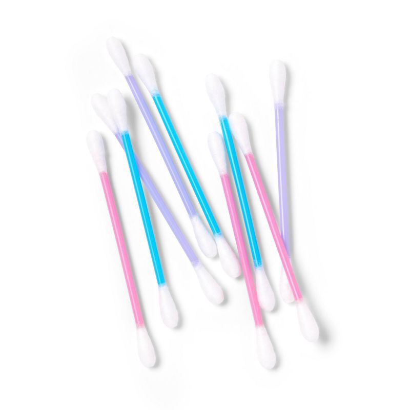 slide 2 of 3, Cotton Swabs Plastic Stick - 300ct - Dealworthy™, 300 ct