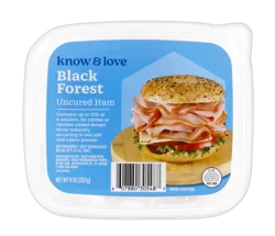 Know & Love Black Forest Ham Tub 8Oz