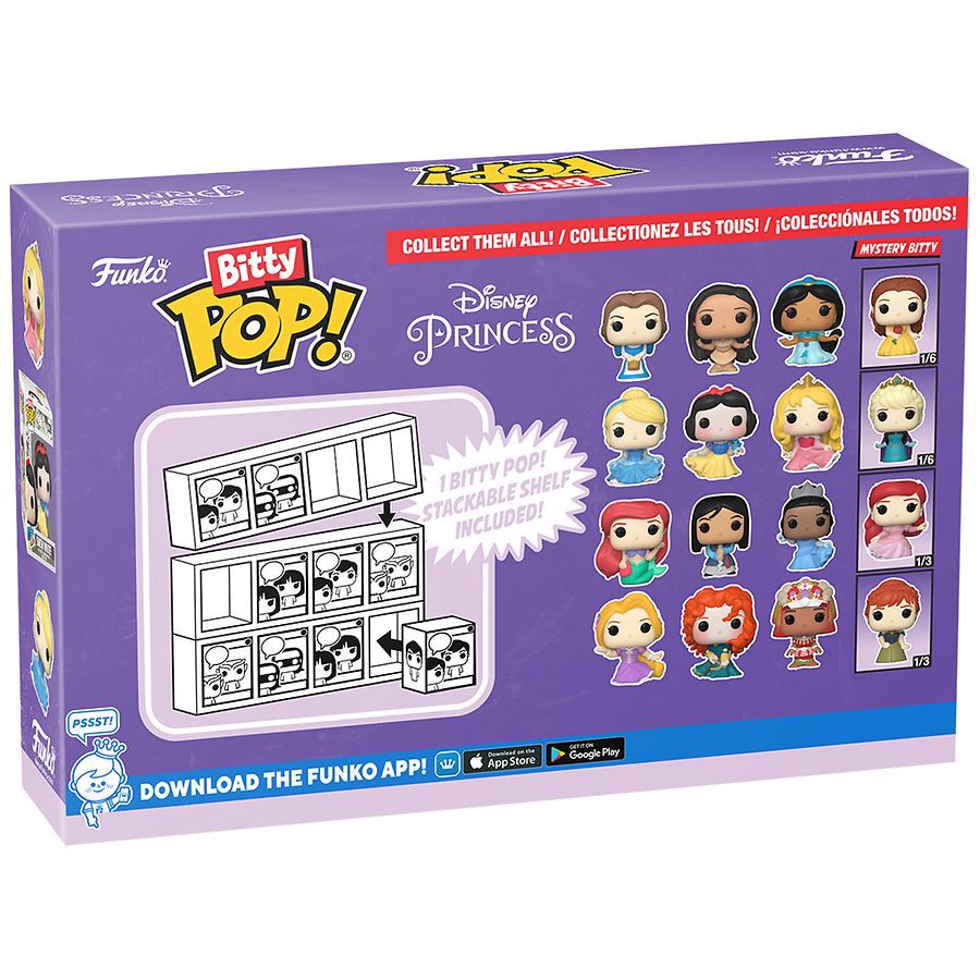 slide 2 of 2, Funko Bitty Pop!, 4 ct