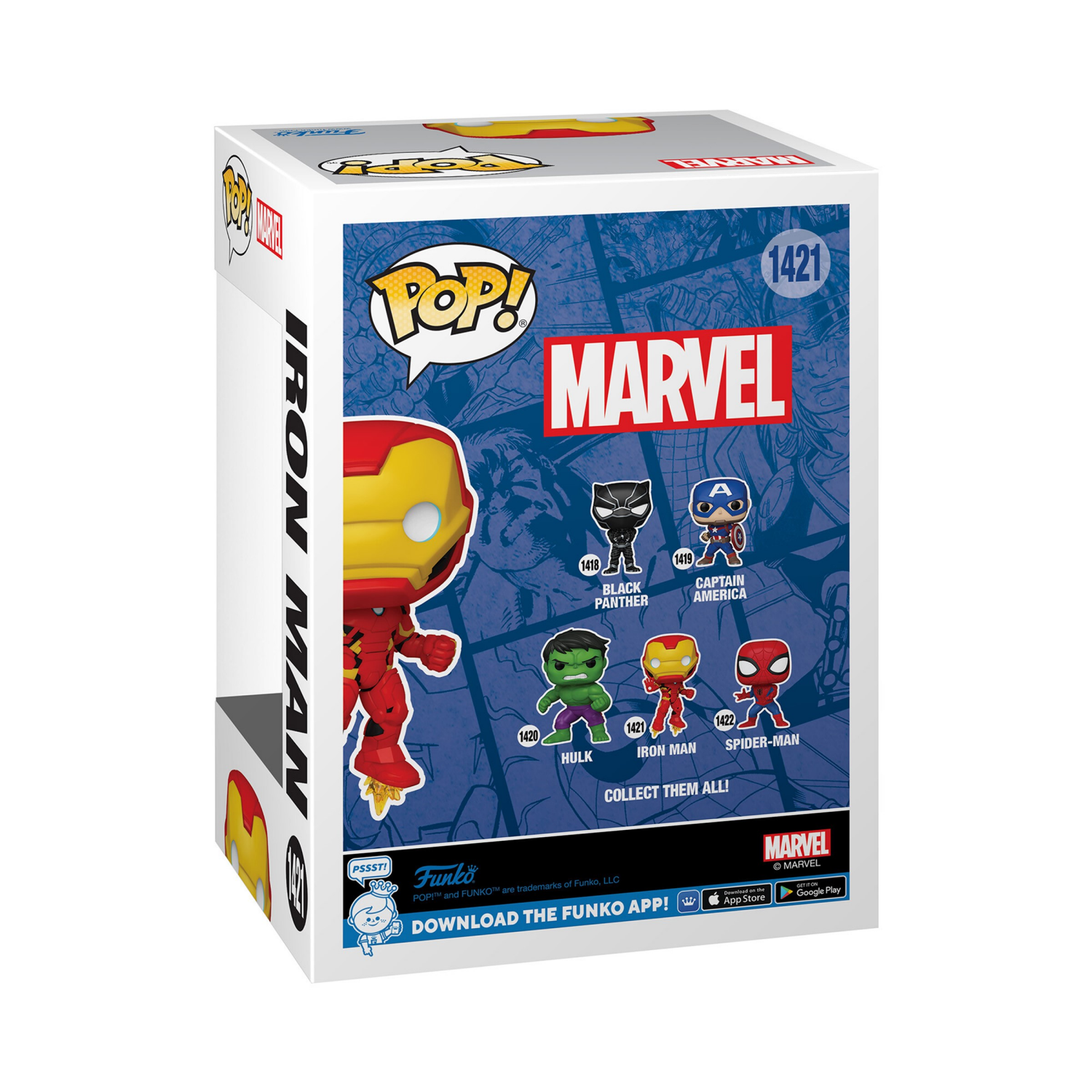 slide 2 of 3, Funko Pop Vinyl Evergreen Marvel Asst, 1 ct