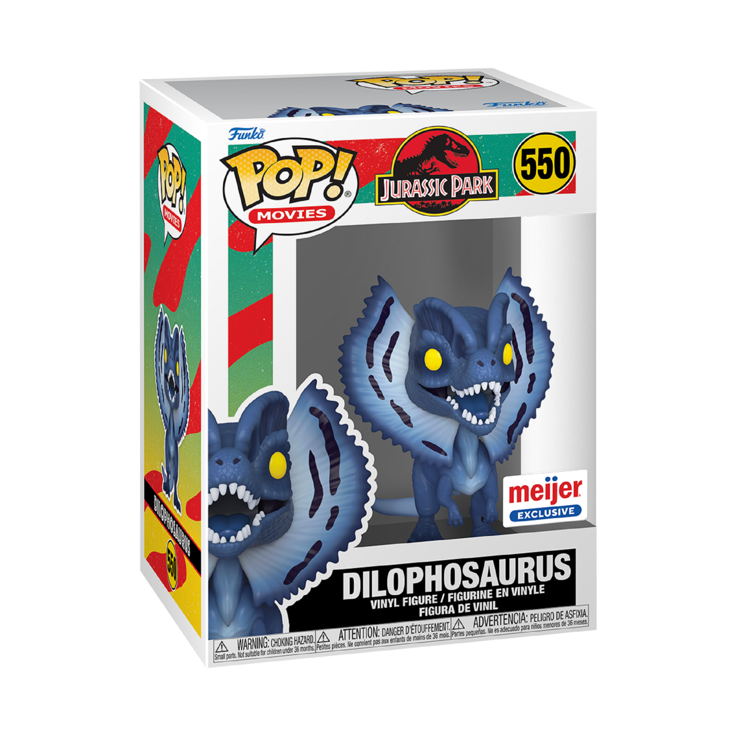 slide 3 of 3, Funko POP! Movies Jurassic Park Dilophosaurus, 1 ct