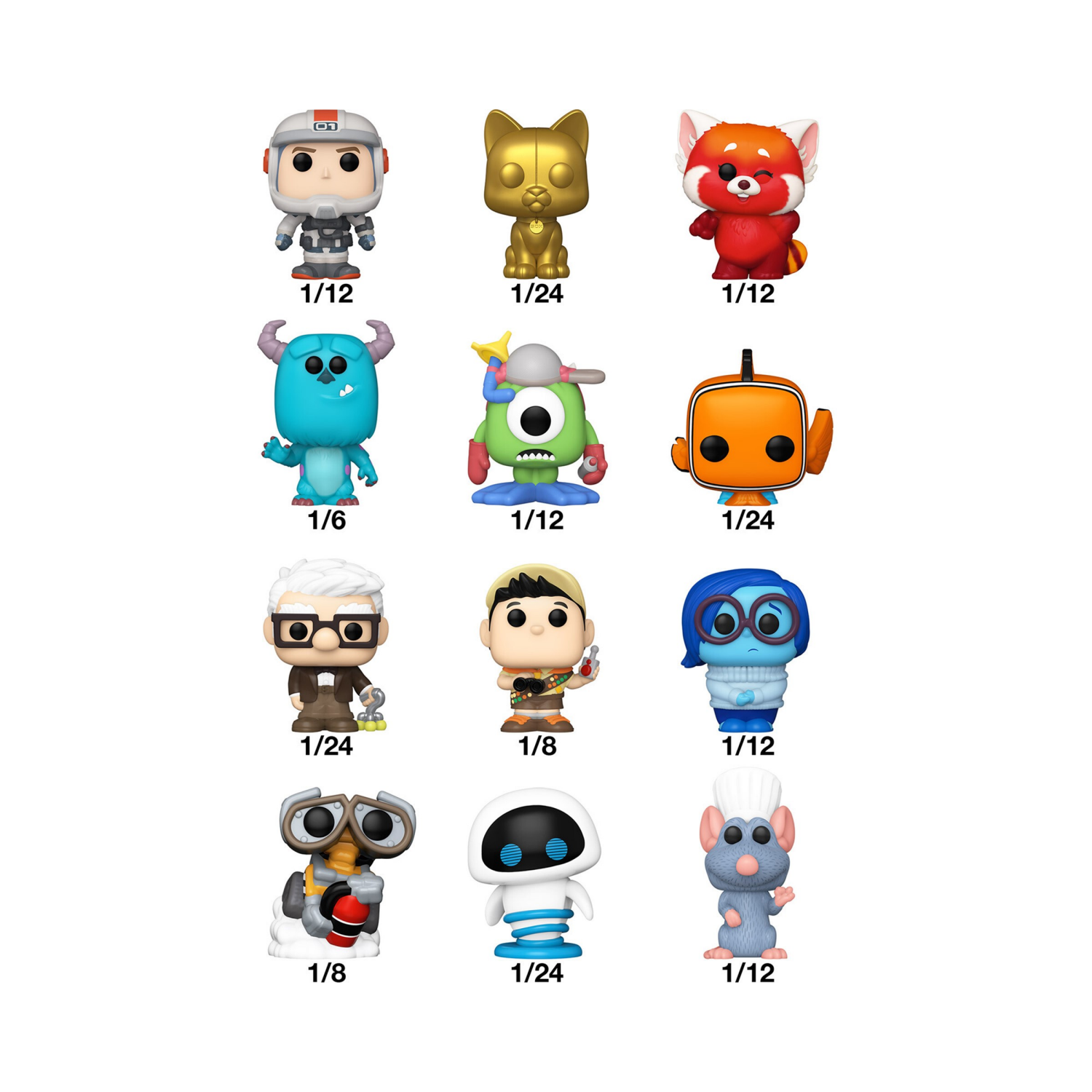 slide 2 of 2, Funko Bitty Pop® Singles Pixar, 24 ct